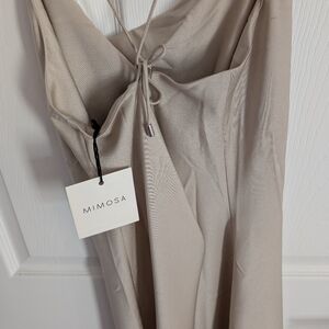 Women's Elegant Cream Dress